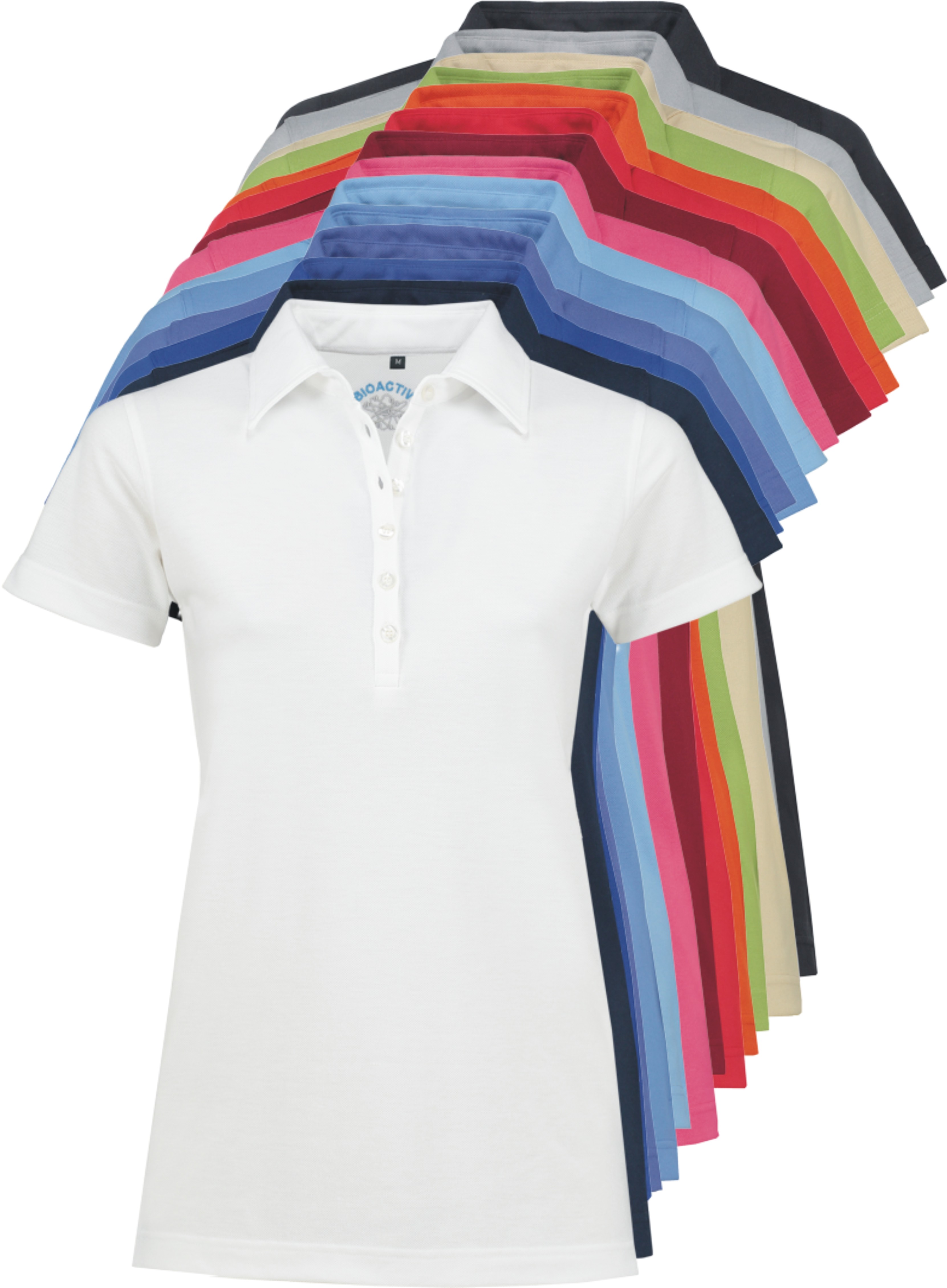 Antibakterielle Poloshirts f r Damen